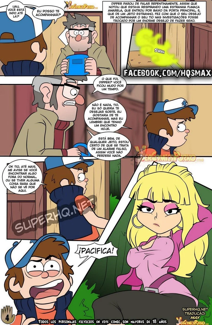 Gravity Falls 2 – Gibi Pornô – Português do Brasil