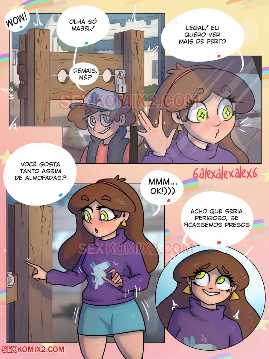 Gravity Falls, Dream World – Cartoon Pornô – Ler HQ Completo