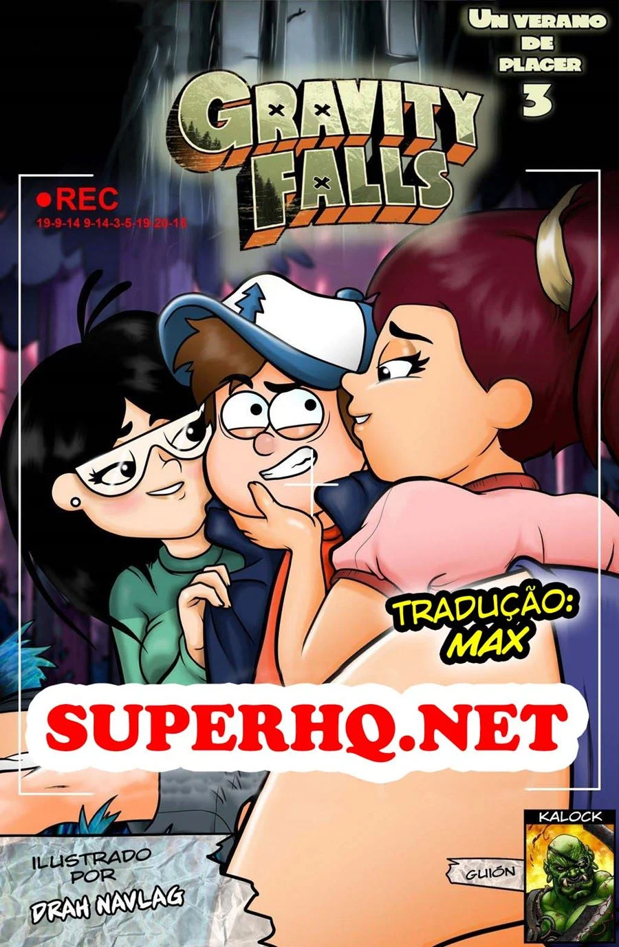 Gravity Falls, One Summer of Pleasure 3 – HQ De Sexo – PT Brasil