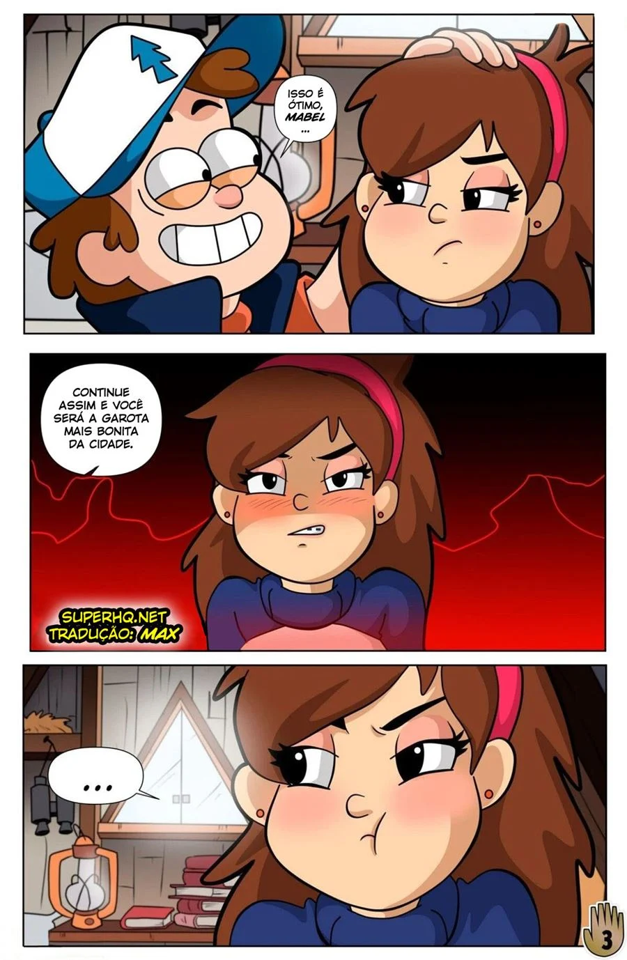 Gravity Falls, One Summer of Pleasure 4 – Comics Porno – Alta Qualidade - Traduzido
