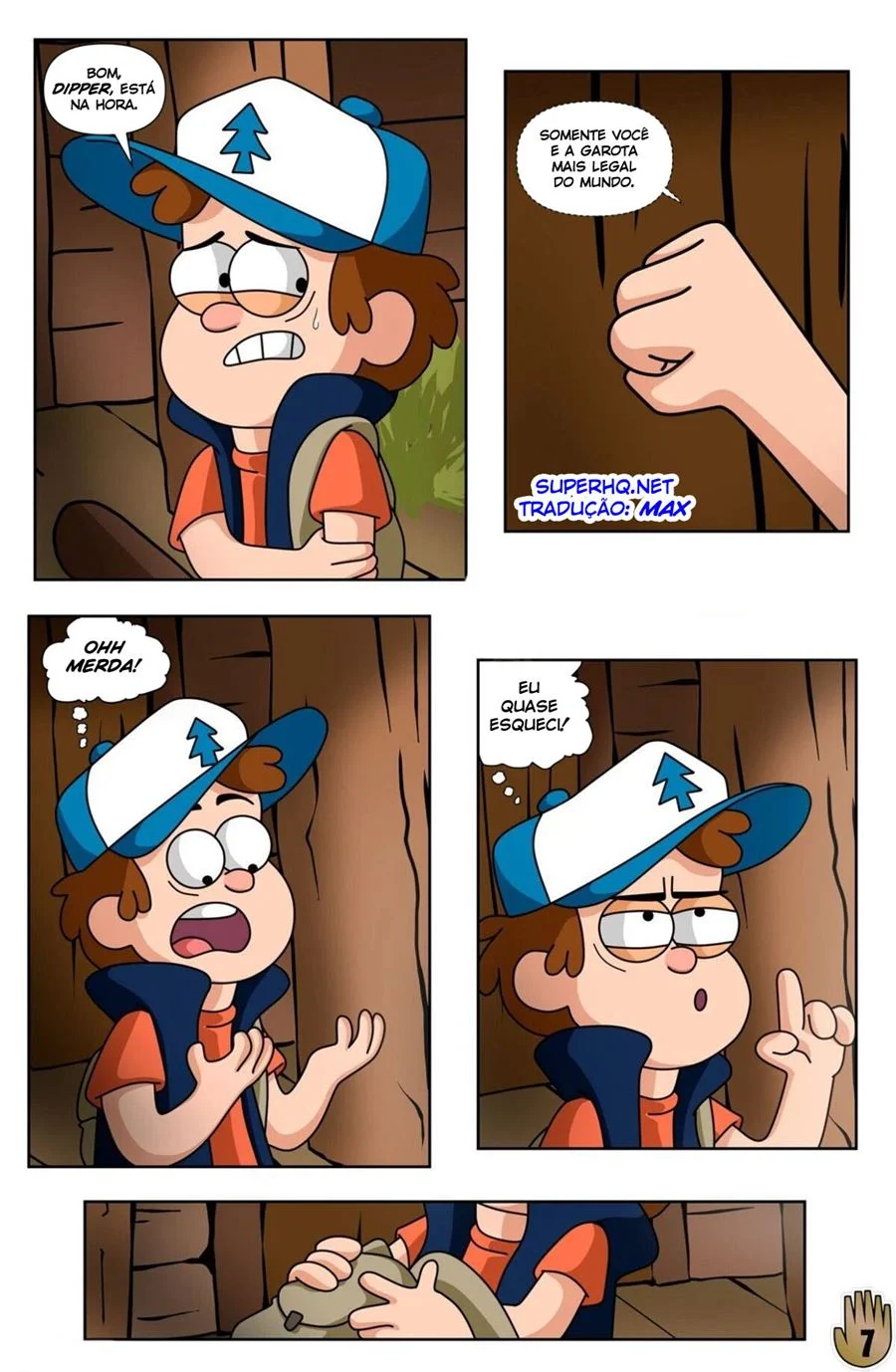 Gravity Falls, One Summer of Pleasure 4 – Comics Porno – Alta Qualidade - Traduzido