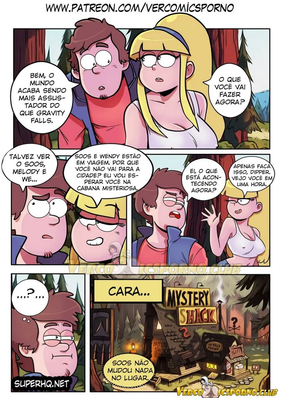 Gravity Falls, The Next Summer – Cartoon Pornô – Site Para Ler Completo