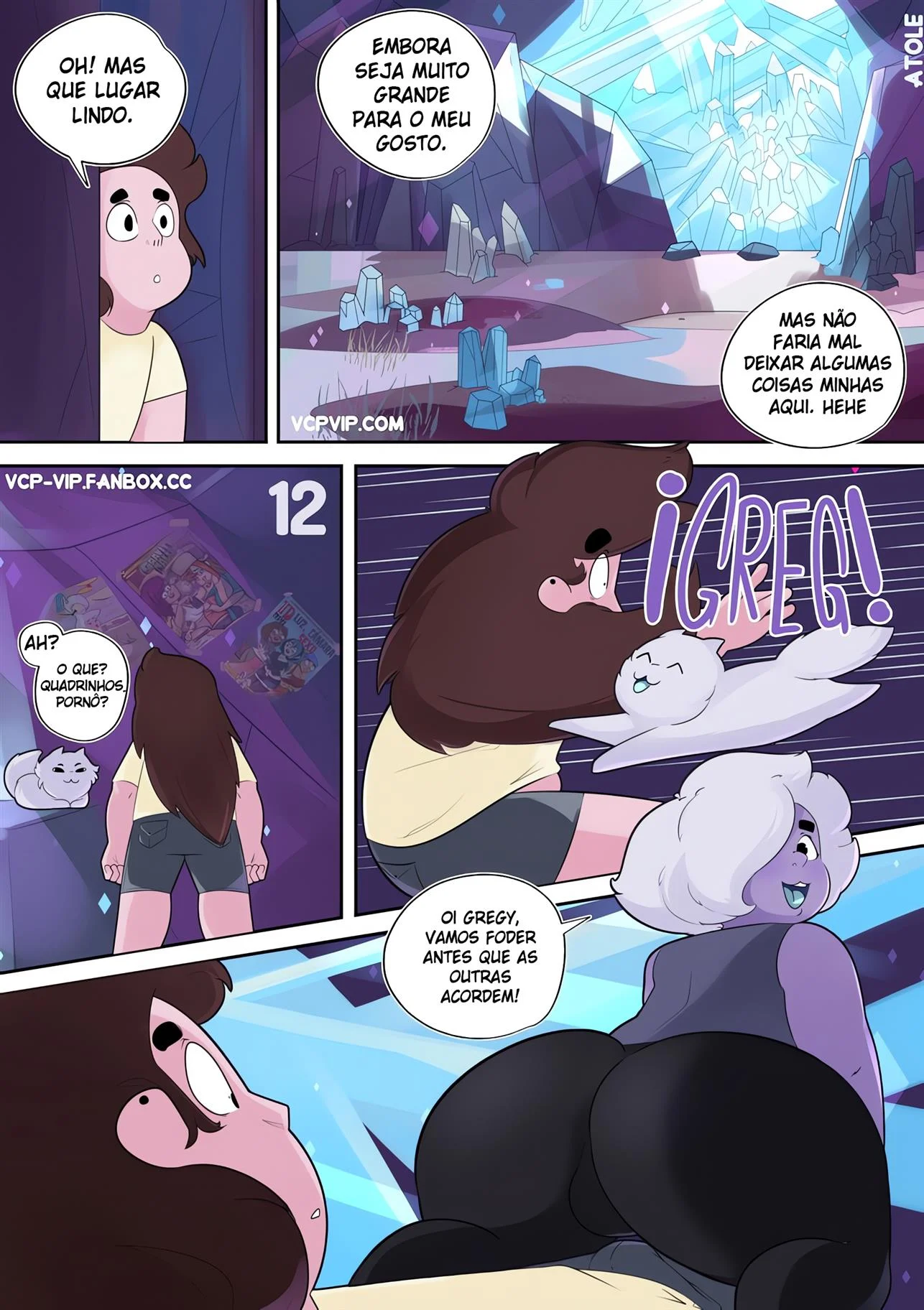 Greg Universe 2: As gêmeas da luxúria – Cartoon Pornô – Traduzido