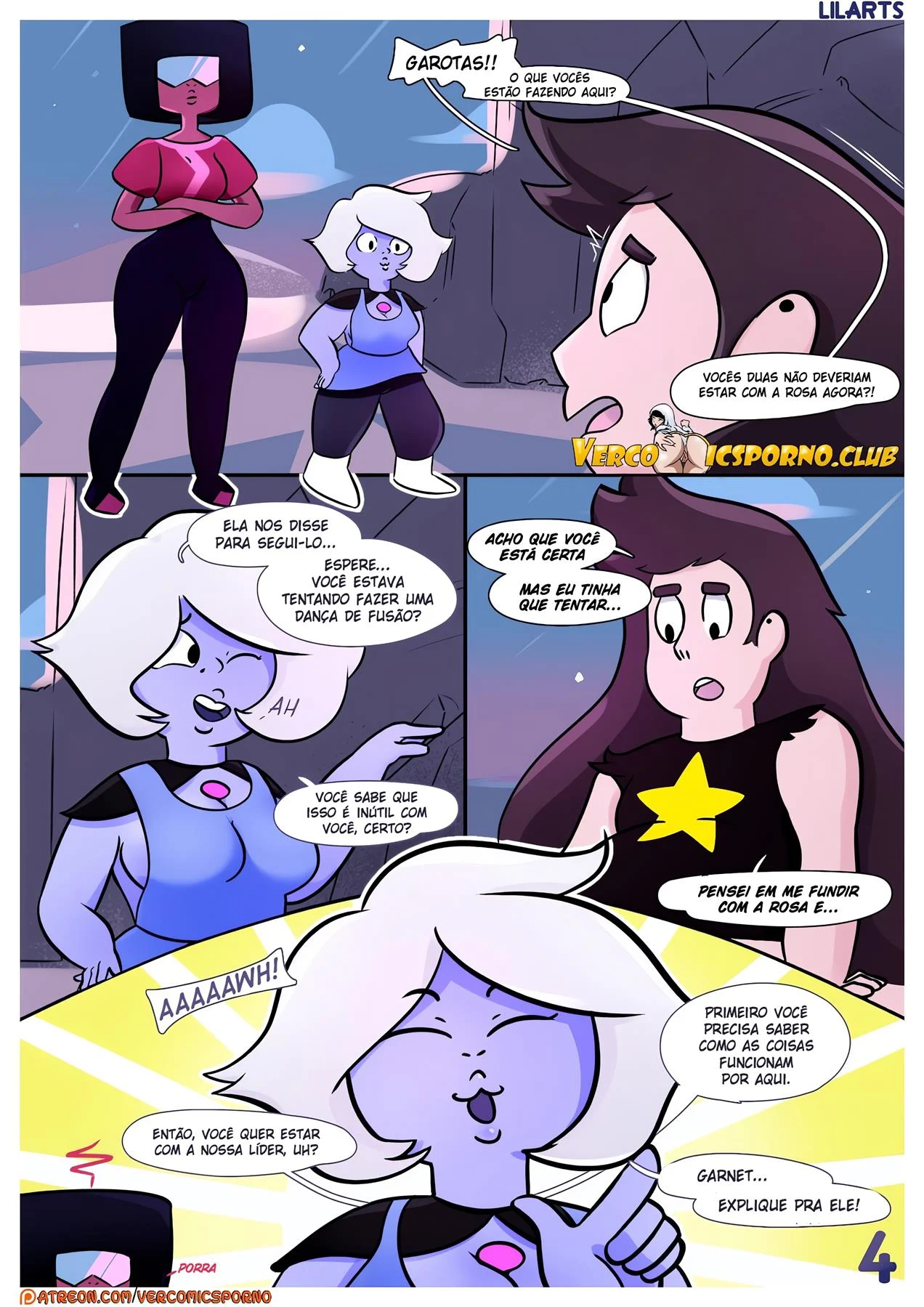 Greg Universe e as jóias da luxúria – Cartoon Pornô – Português do Brasil