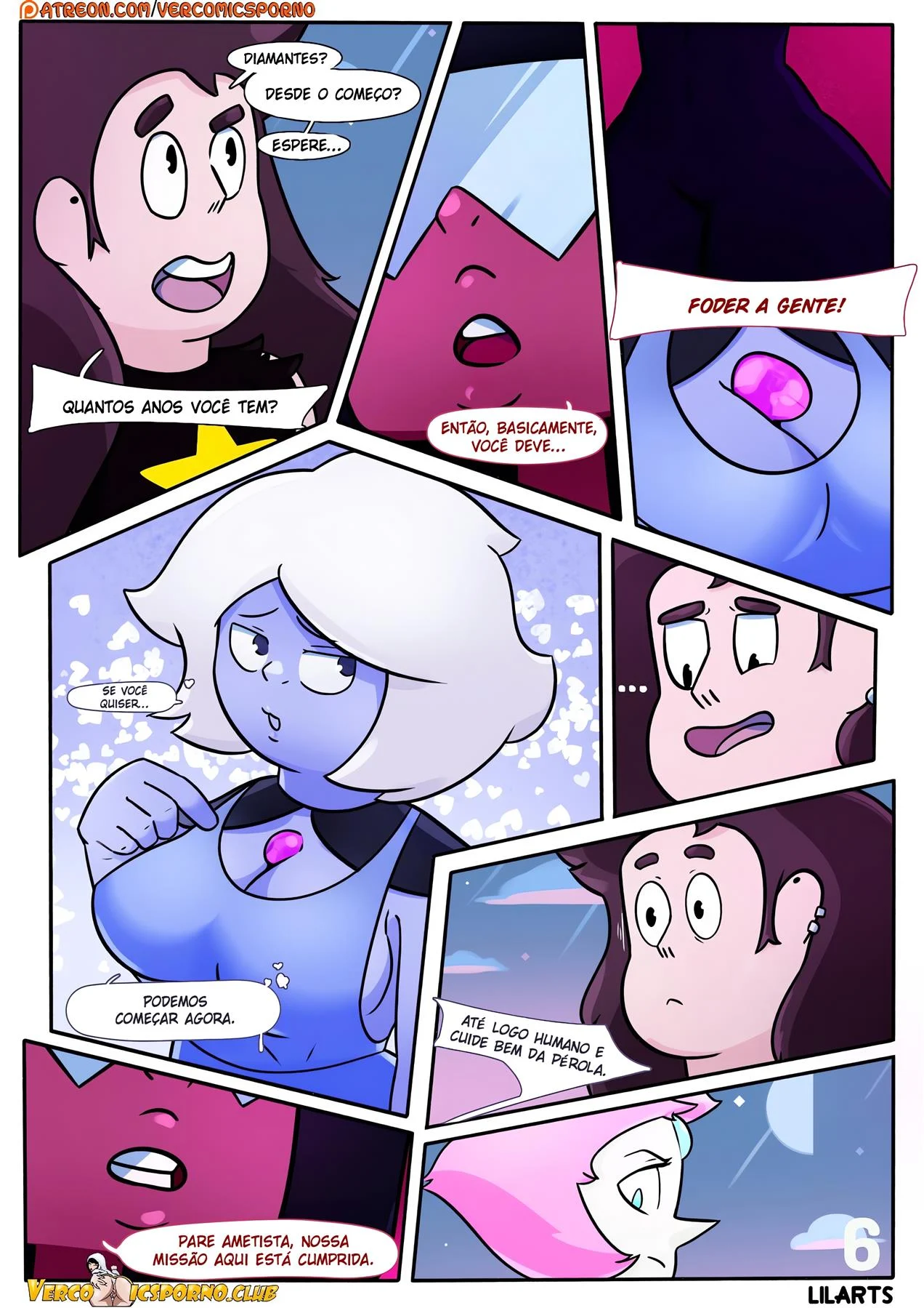 Greg Universe e as jóias da luxúria – Cartoon Pornô – Português do Brasil