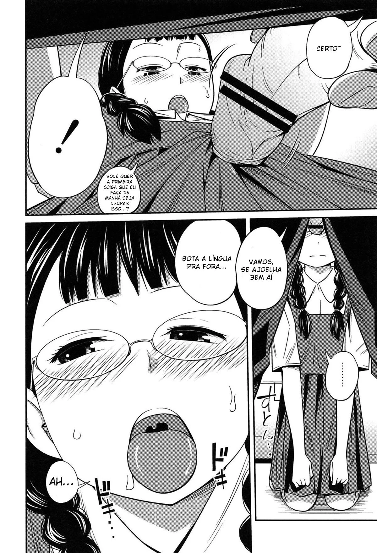 Guarde Segredo Minha Irmãnzinha – Hentai Preto e Branco – Alta Qualidade - Traduzido