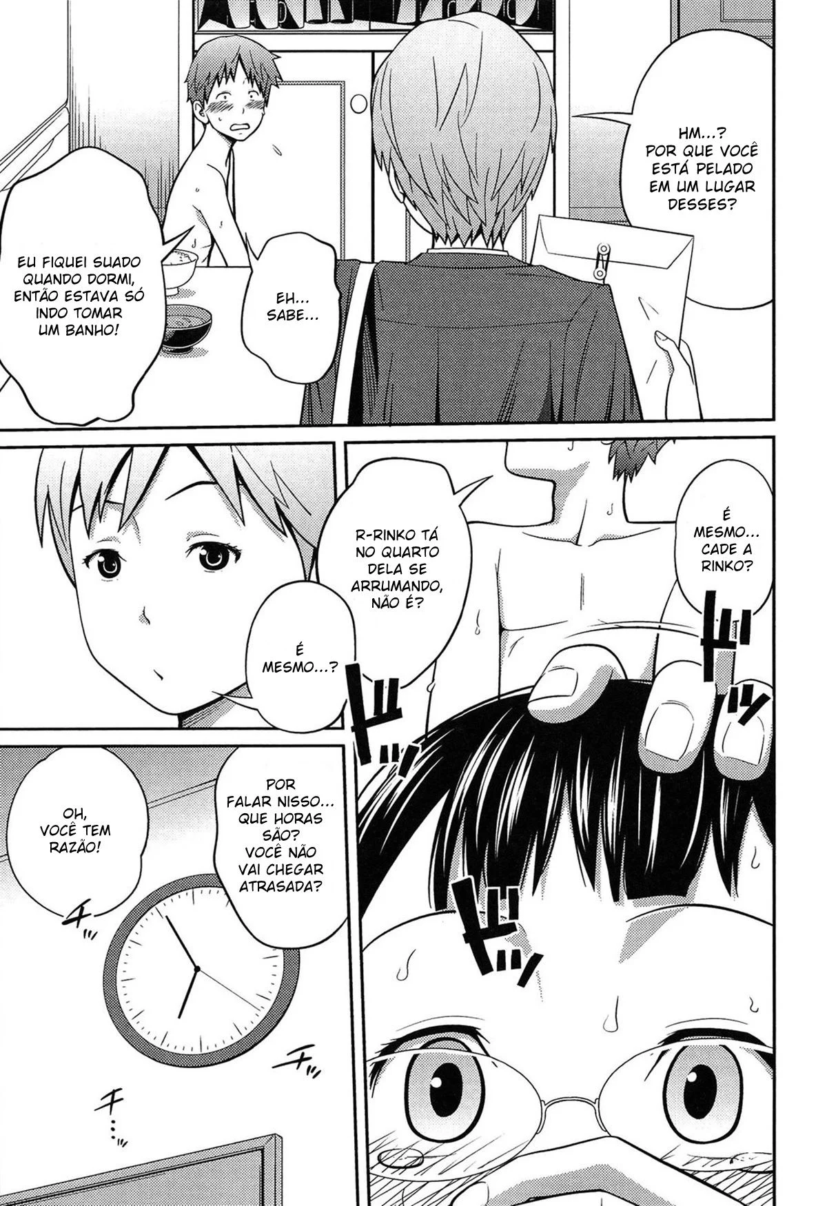 Guarde Segredo Minha Irmãnzinha – Hentai Preto e Branco – Alta Qualidade - Traduzido
