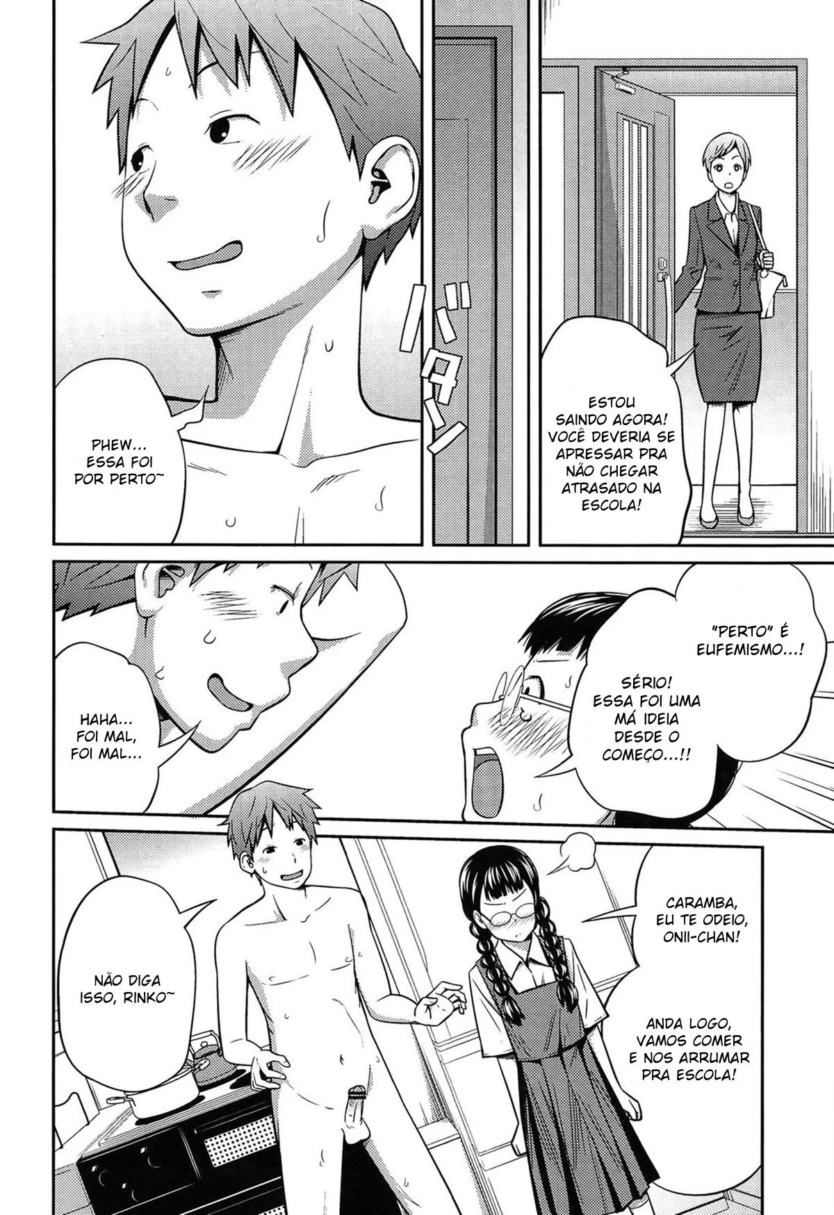 Guarde Segredo Minha Irmãnzinha – Hentai Preto e Branco – Alta Qualidade - Traduzido