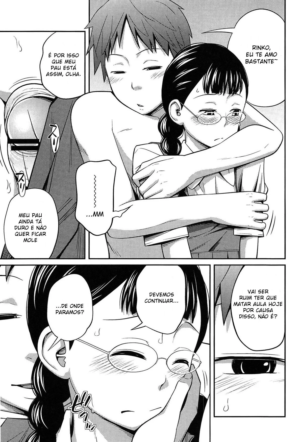 Guarde Segredo Minha Irmãnzinha – Hentai Preto e Branco – Alta Qualidade - Traduzido