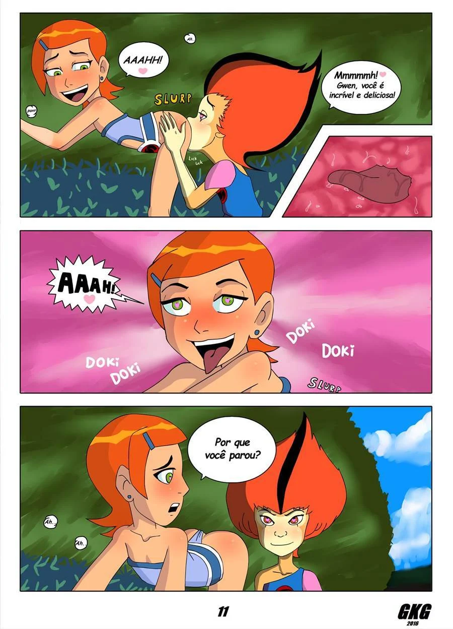 Gwen a Thundercat putinha – Ben 10 Pornô – Quadrinho Original
