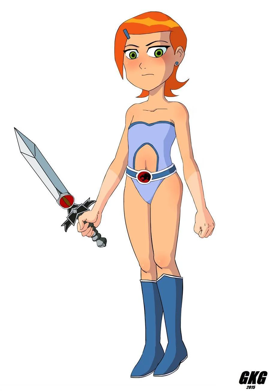 Gwen a Thundercat putinha – Ben 10 Pornô – Quadrinho Original