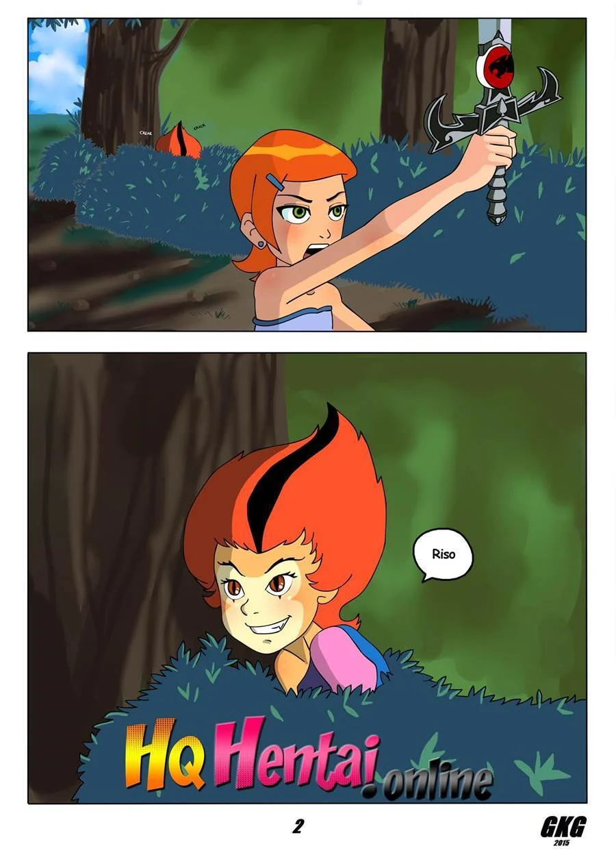 Gwen a Thundercat putinha – Ben 10 Pornô – Quadrinho Original