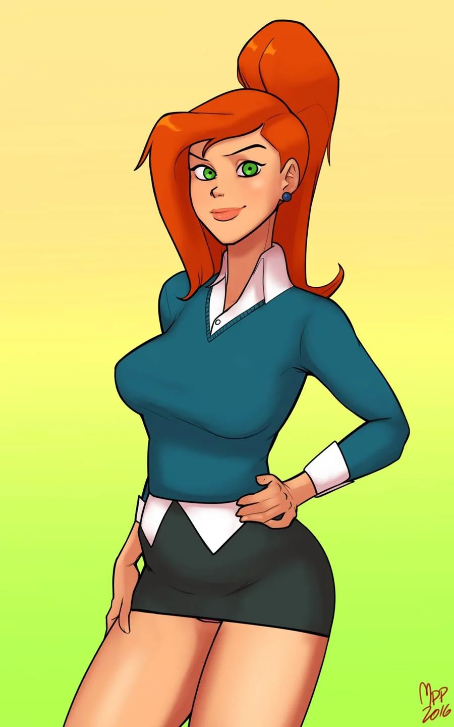 Gwen vs 4arms – Cartoon Pornô – Traduzido