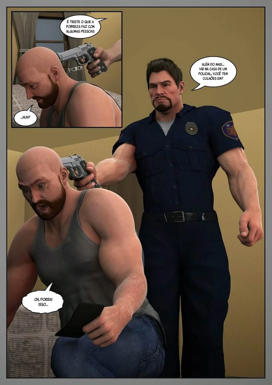 Crime & Punição – Hentai Gay – Quadrinho Original