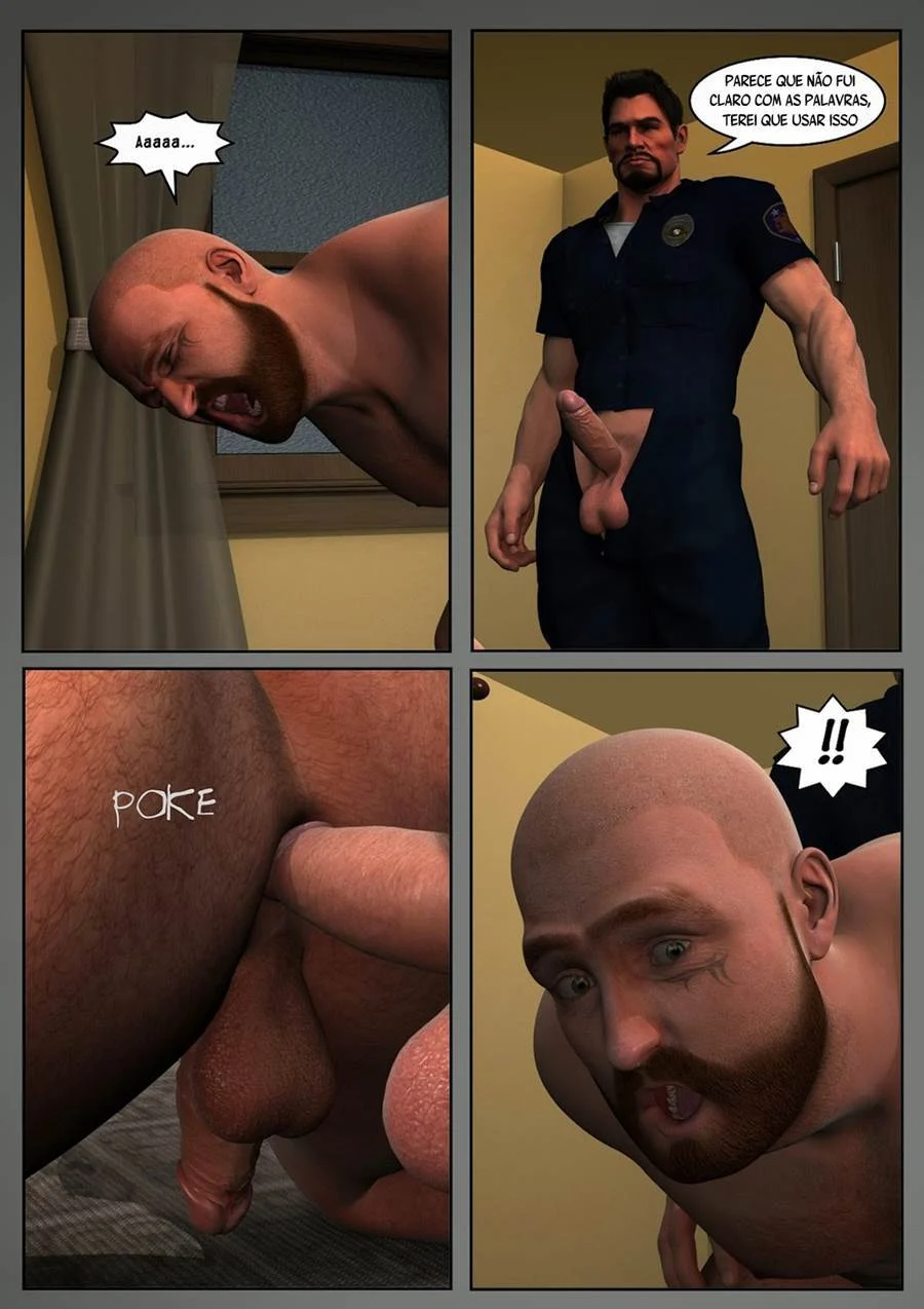 Crime & Punição – Hentai Gay – Quadrinho Original