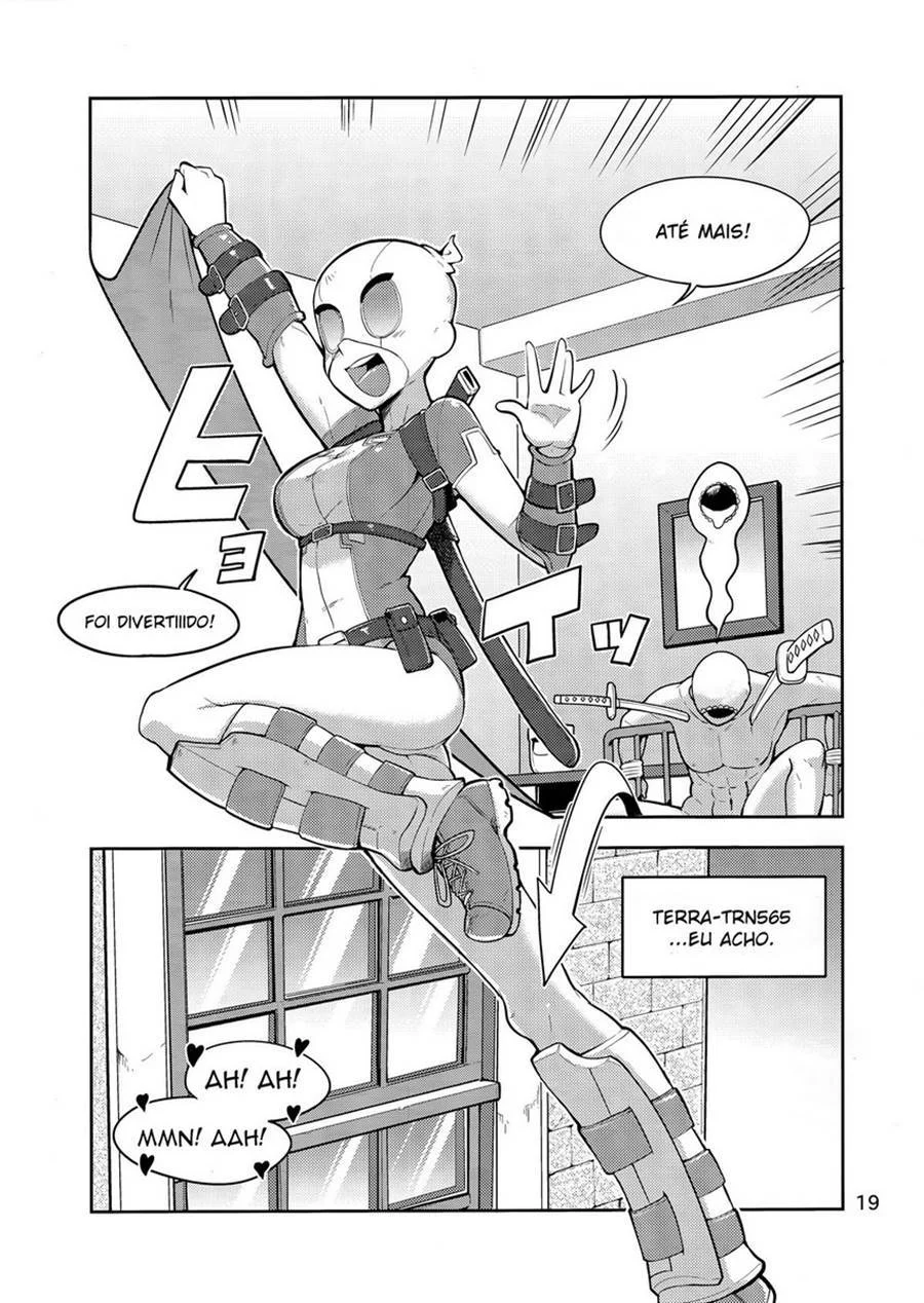 Gwenpool 1 – Hentai Preto e Branco – Ler HQ Completo