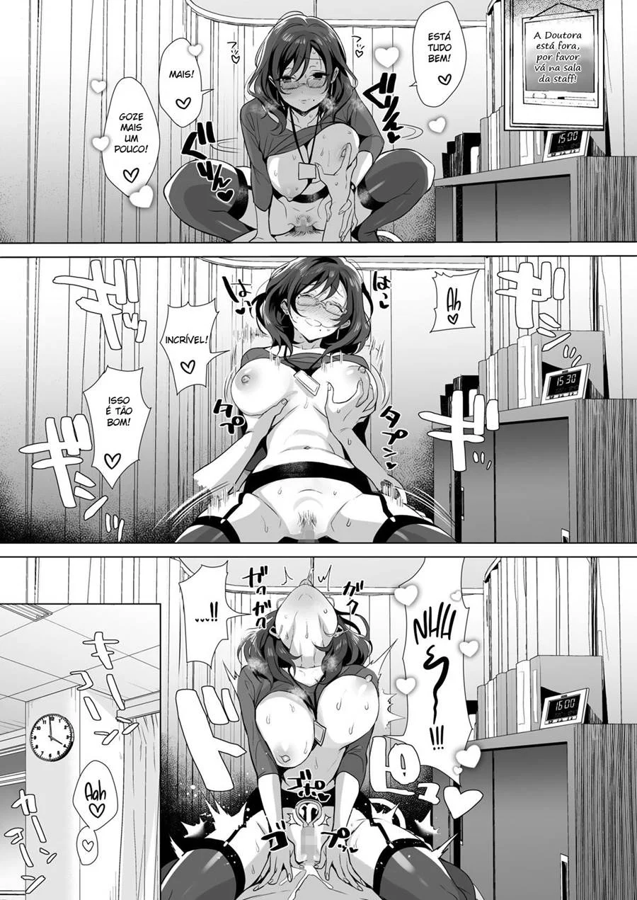 Gyouretsu No Dekiru Chinpo – Hentai Preto e Branco – Tradução Em Português