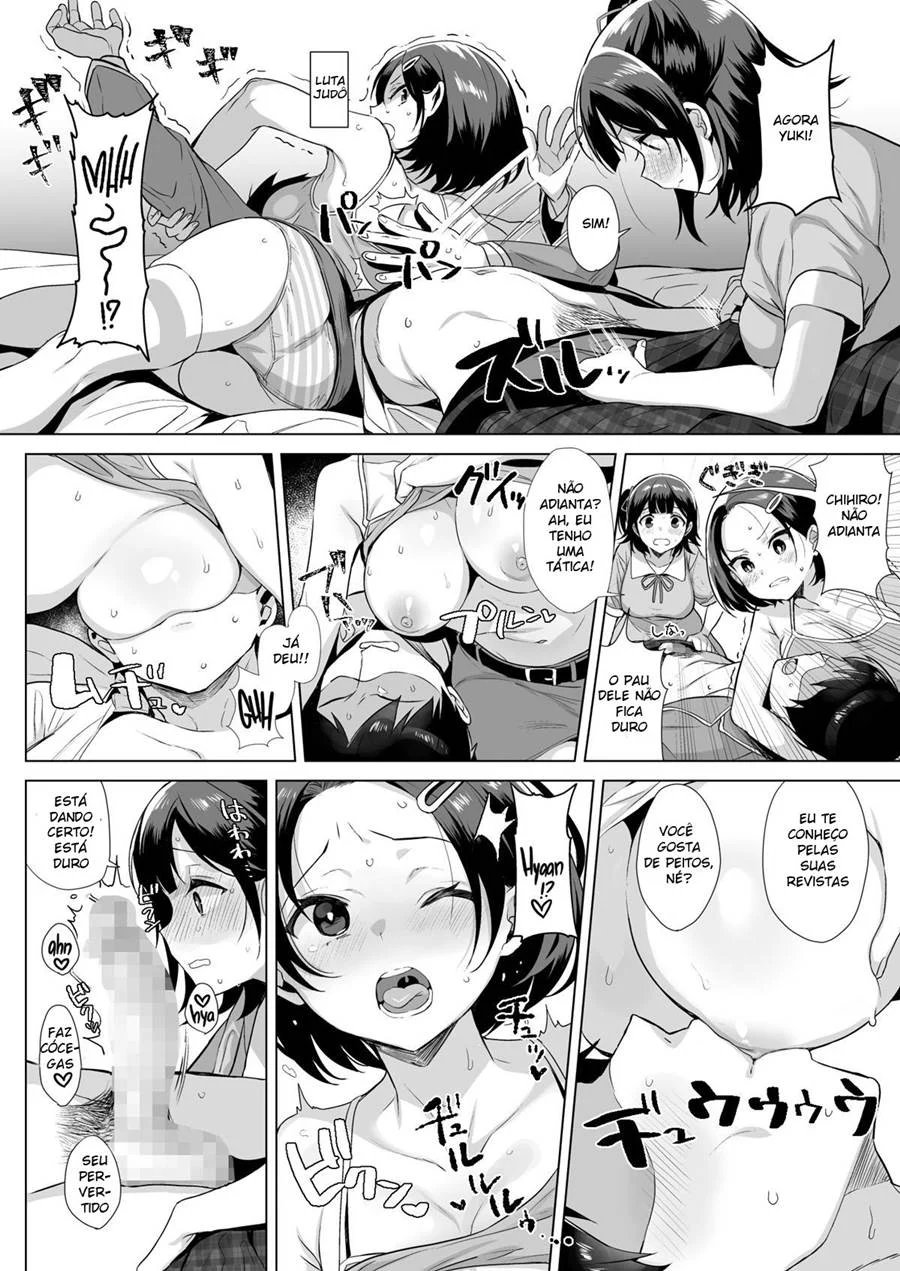 Gyouretsu No Dekiru Chinpo – Hentai Preto e Branco – Tradução Em Português