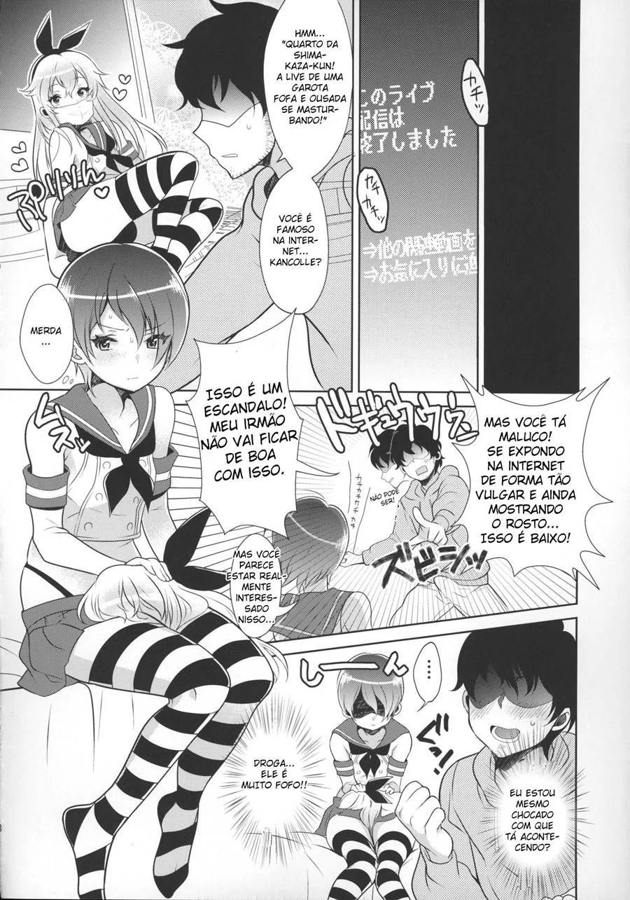 Haishin! Shimakaze – Hentai Gay – Tradução Em Português