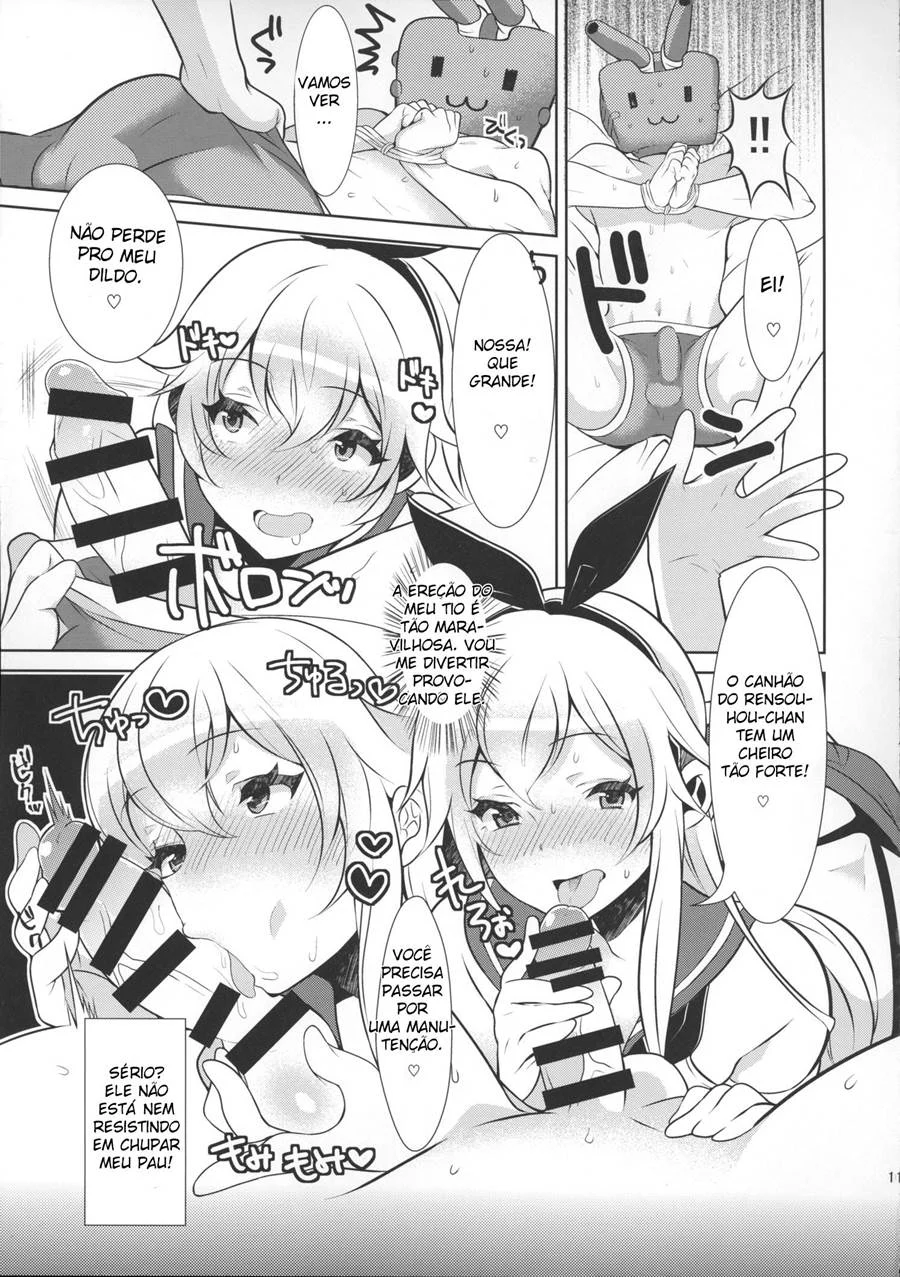 Haishin! Shimakaze – Hentai Gay – Tradução Em Português