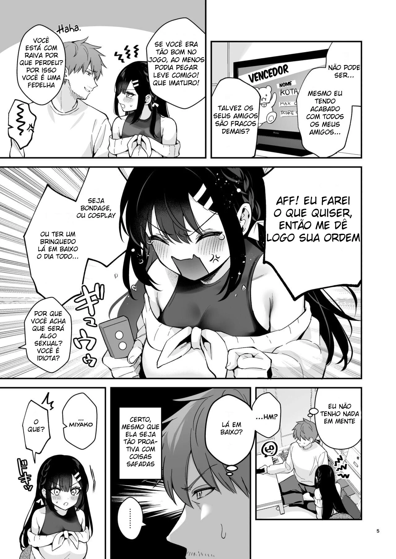Hajirai Batsu Game – Doujinshi Hentai – Alta Qualidade - Traduzido