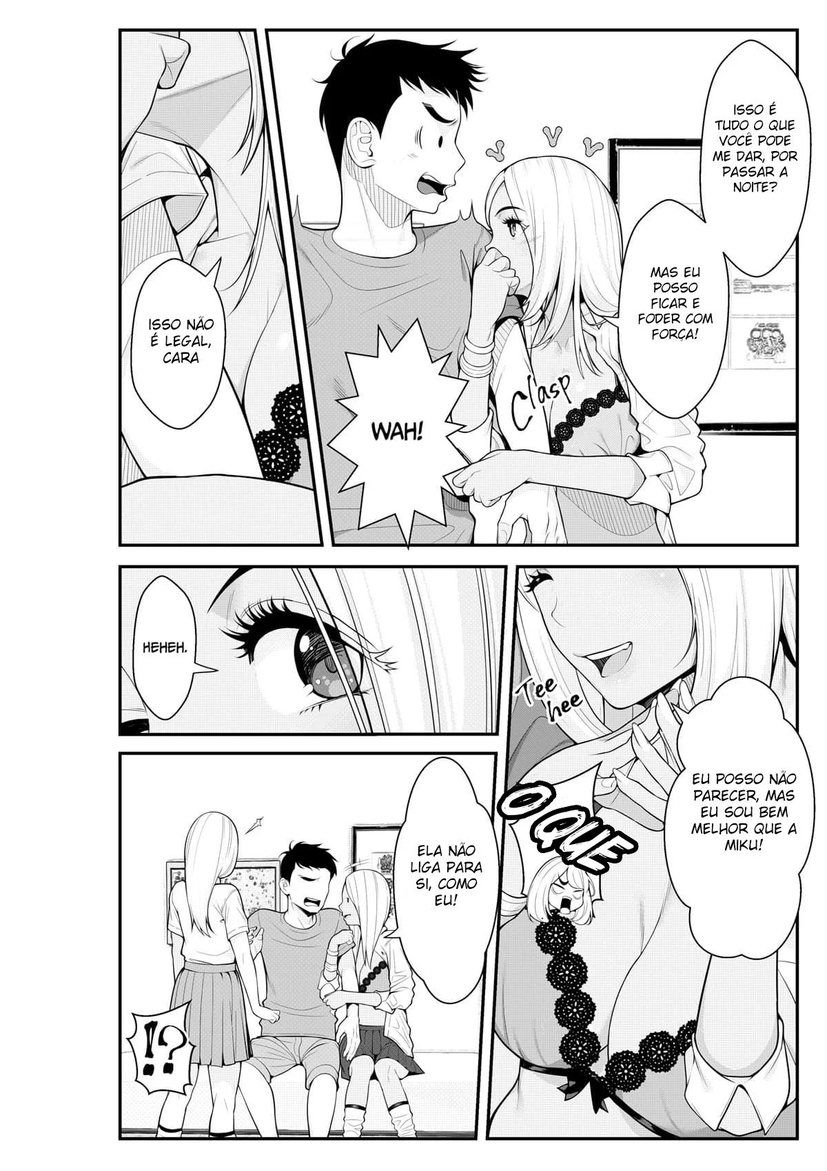 Harém da Gyaru Perdida – Manga Hentai – Traduzido