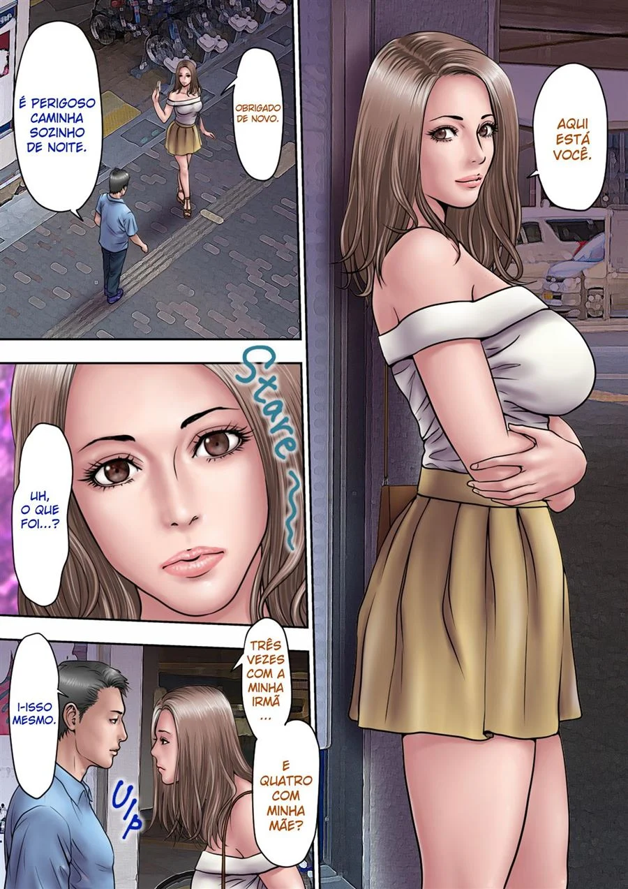 Harém de orgia com uma casa cheia de gostosas – Hentai Incesto – Tradução Em Português