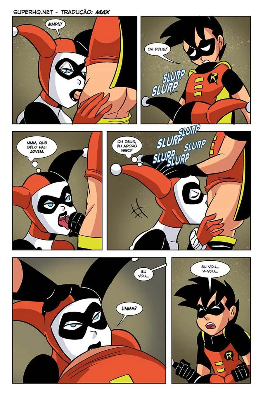 Harley and Robin in the Deal – Heróis Porno – Ler HQ Completo