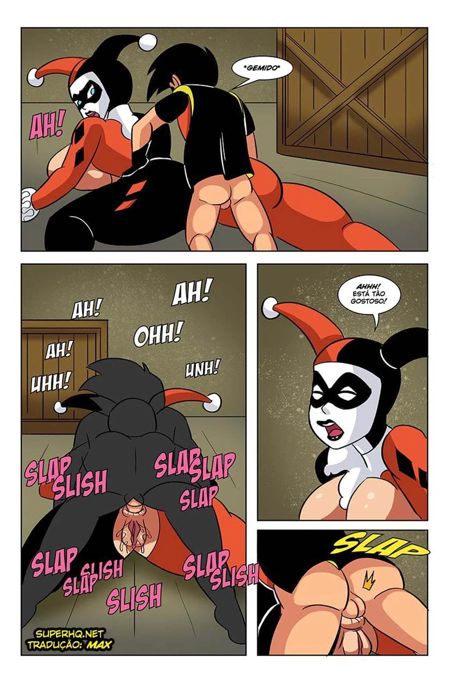 Harley and Robin in the Deal – Heróis Porno – Ler HQ Completo