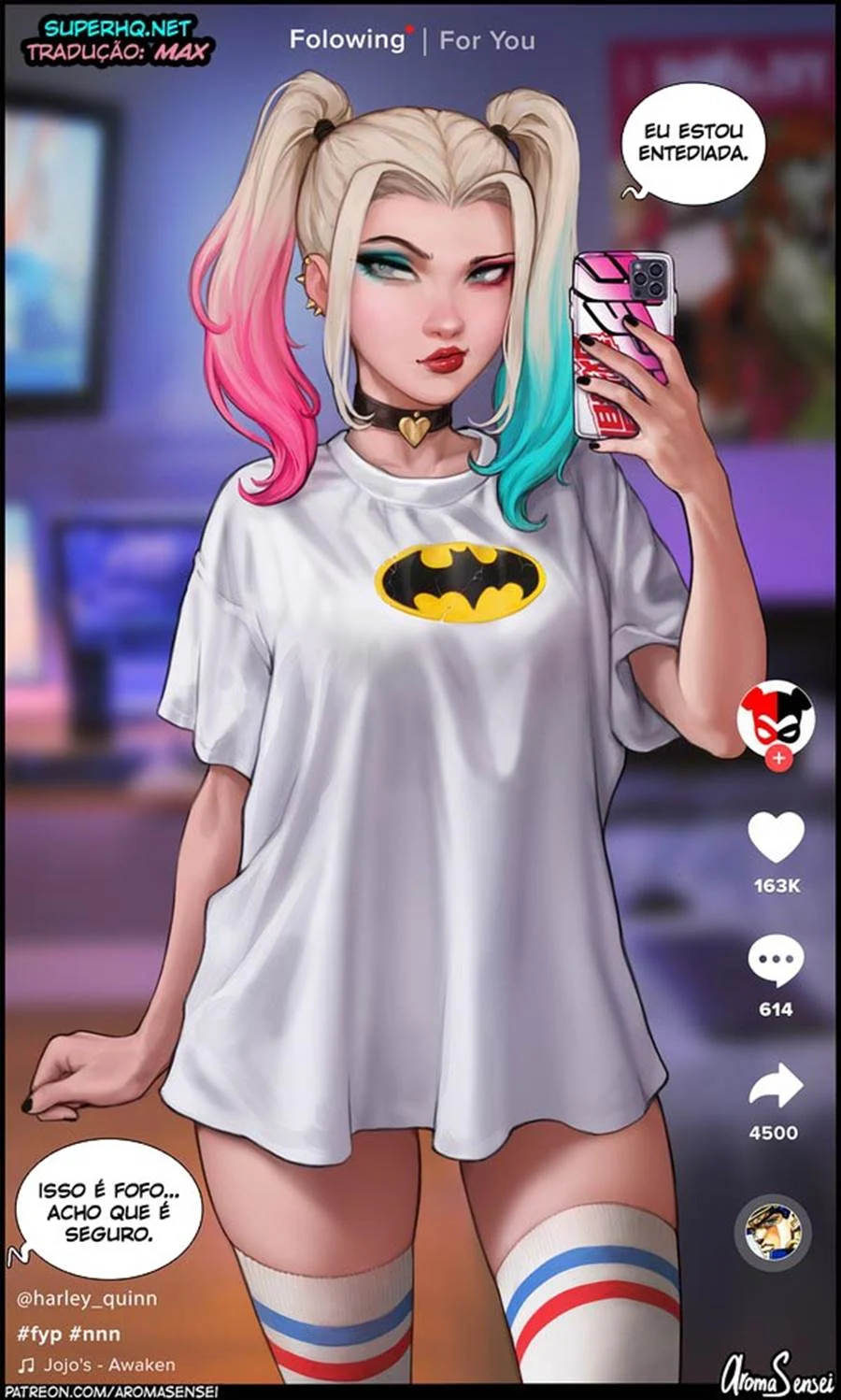 Harley Quinn Tries to Ruin “NNN” – Hentai – PT-BR