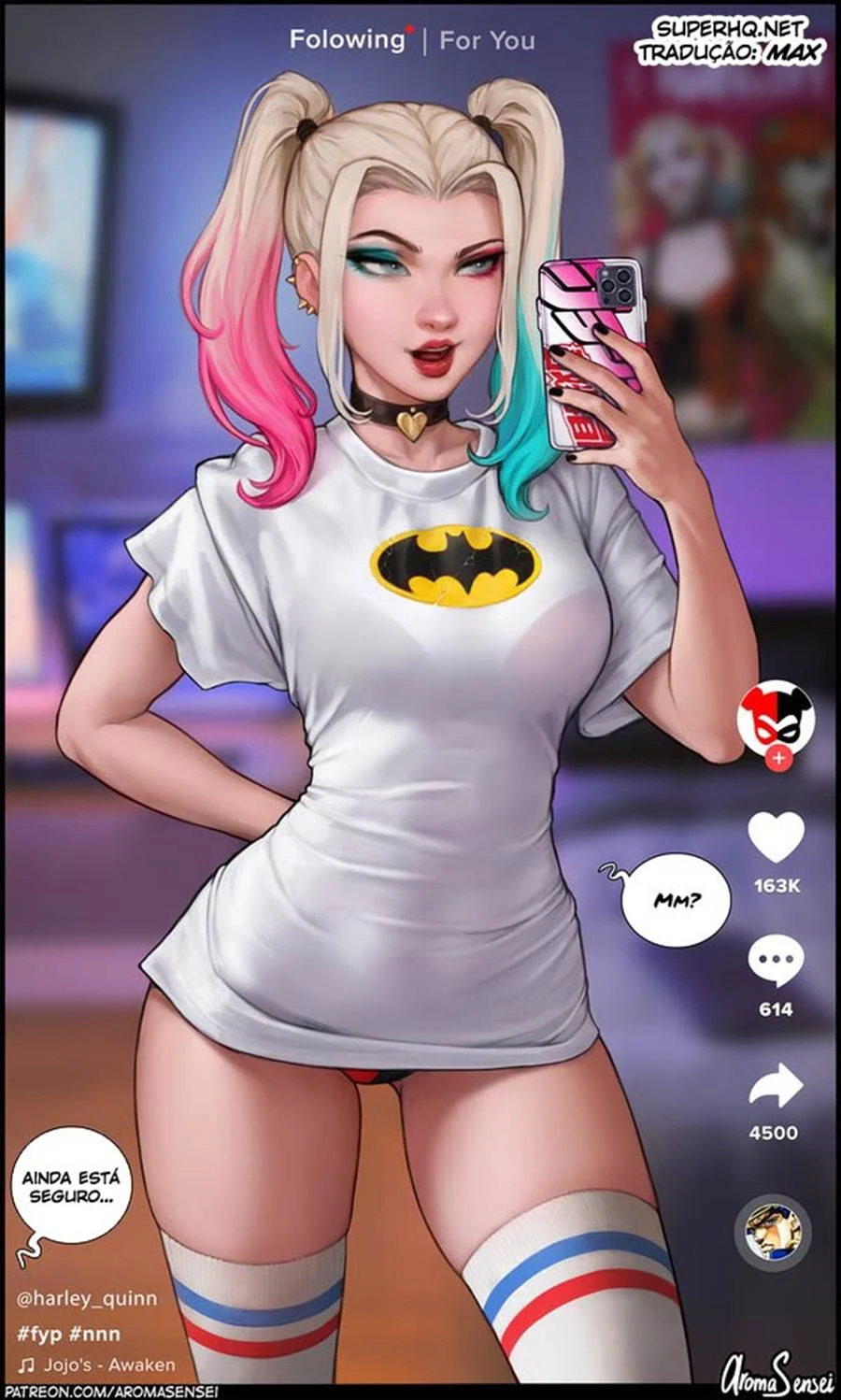 Harley Quinn Tries to Ruin “NNN” – Hentai – PT-BR