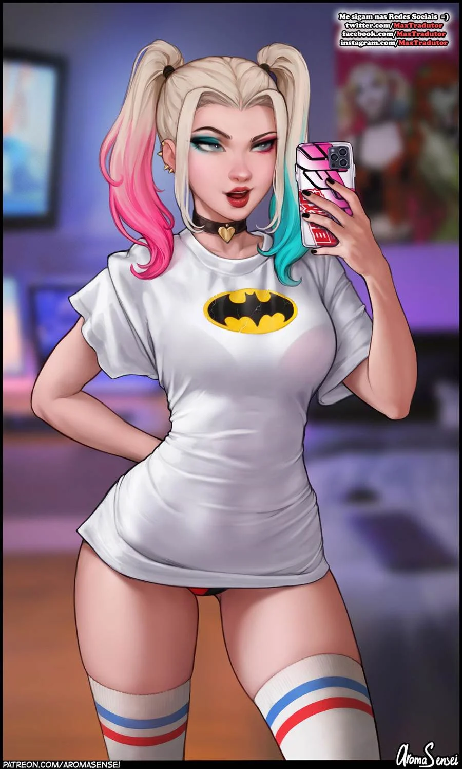 Harley Quinn Tries to Ruin “NNN” – Hentai – PT-BR