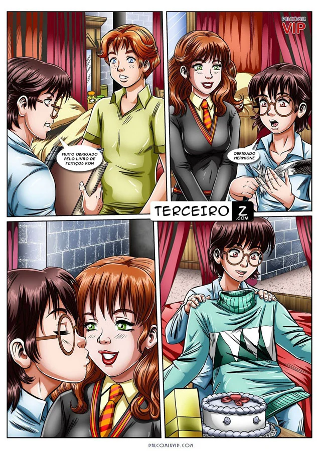 Harry Potter fudendo Hermione Granger – Harry Potter Pornô – Traduzido