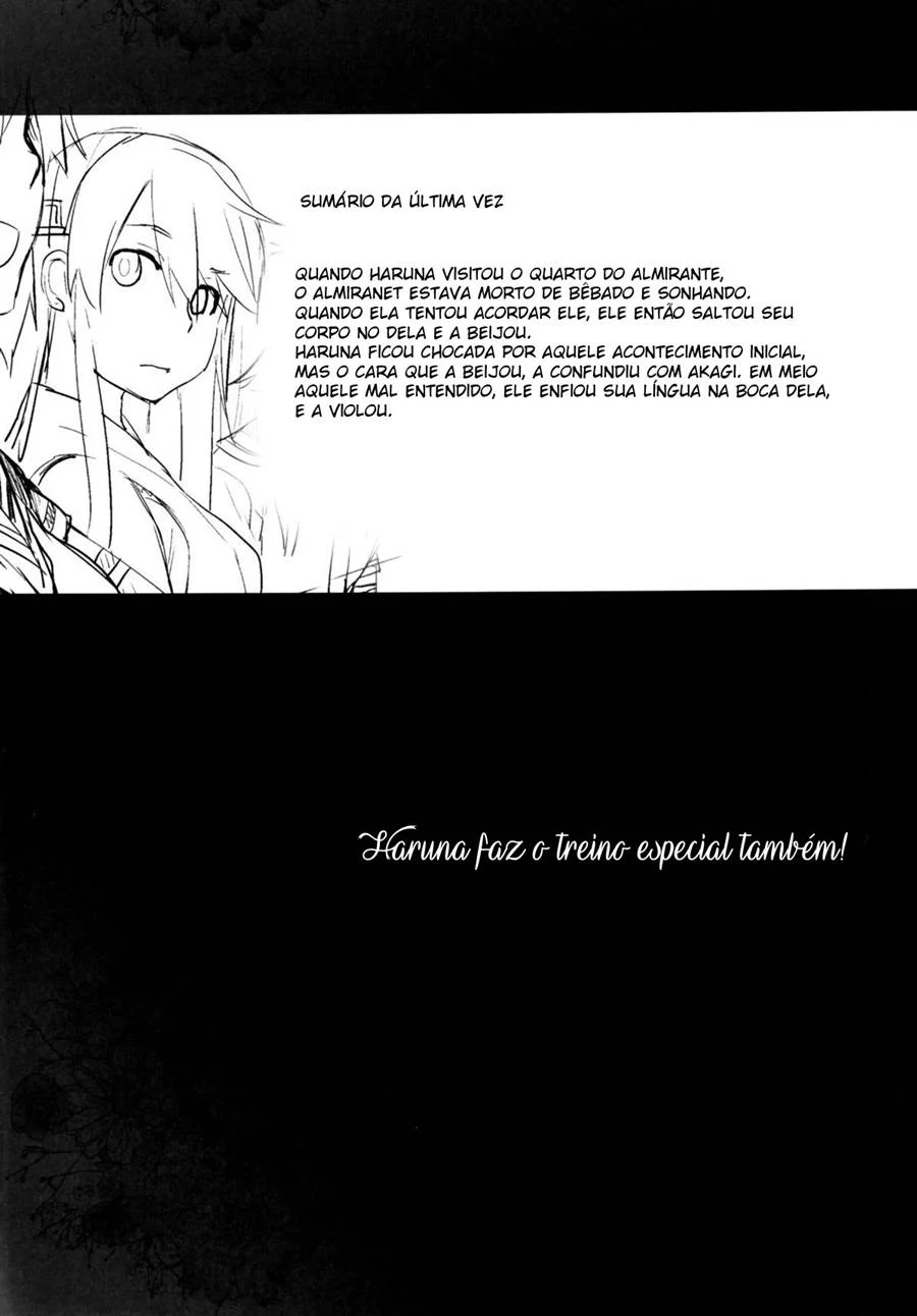 Haruna Faz o Treino Especial Também! – Hentai Preto e Branco – Alta Qualidade - Traduzido