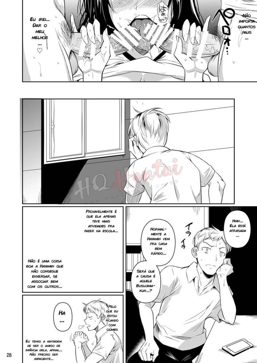 Hayami – Hentai Preto e Branco – Quadrinho Original