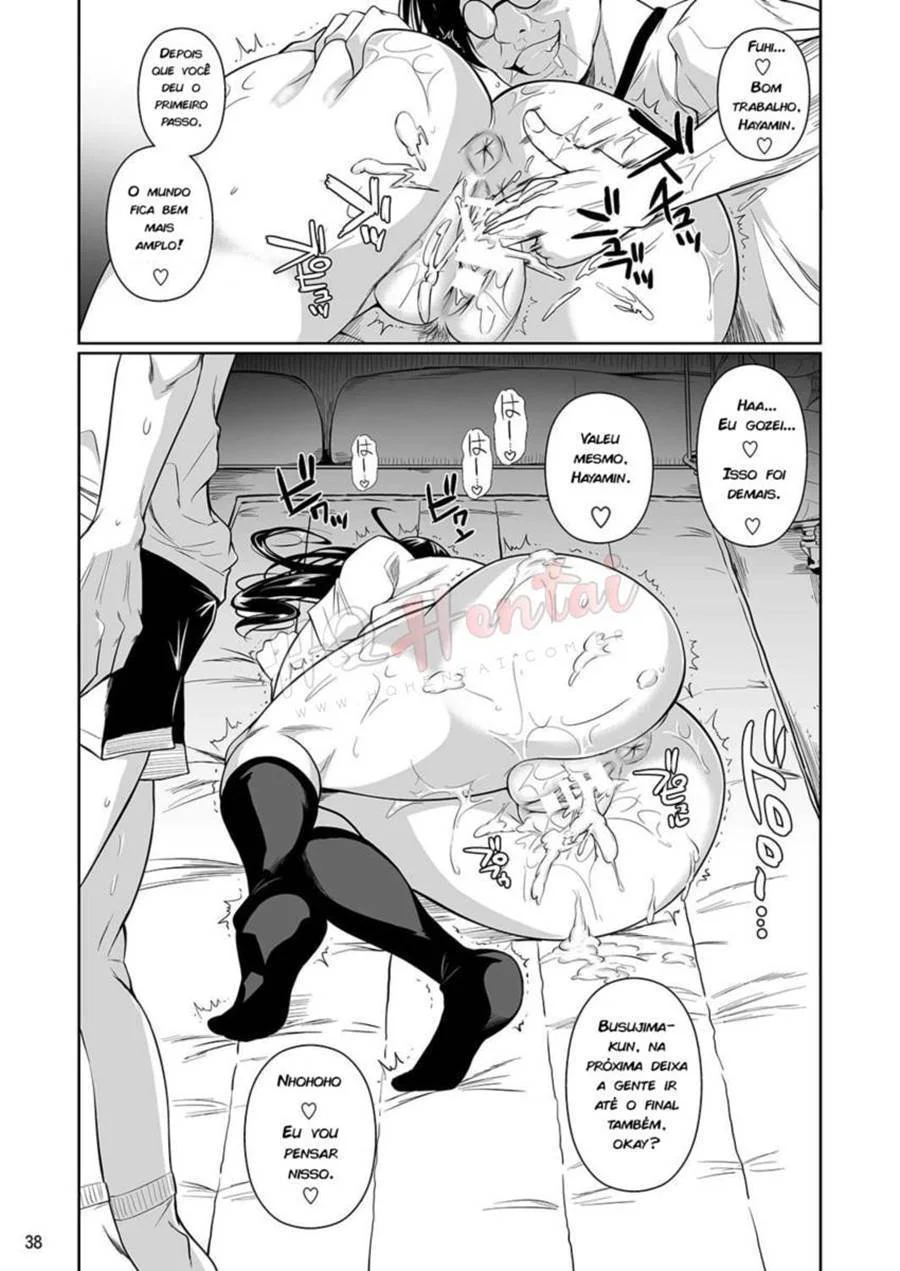 Hayami – Hentai Preto e Branco – Quadrinho Original