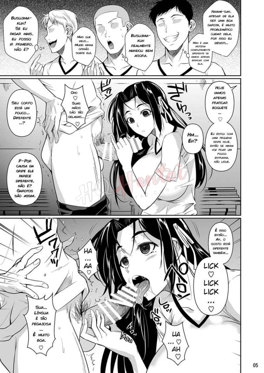 Hayami – Hentai Preto e Branco – Quadrinho Original