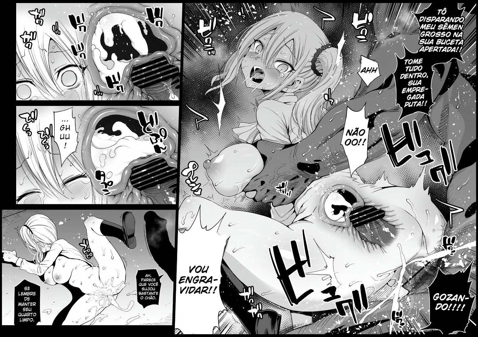 Hayasaka Ai wa H na Maid – Hentai – Quadrinho Original