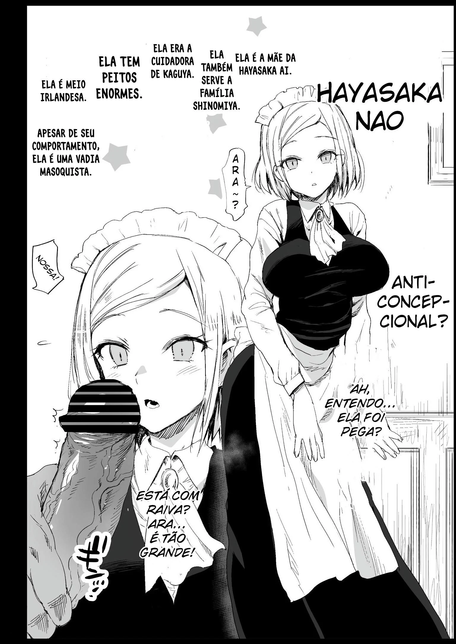 Hayasaka Ai wa H na Maid – Hentai – Quadrinho Original