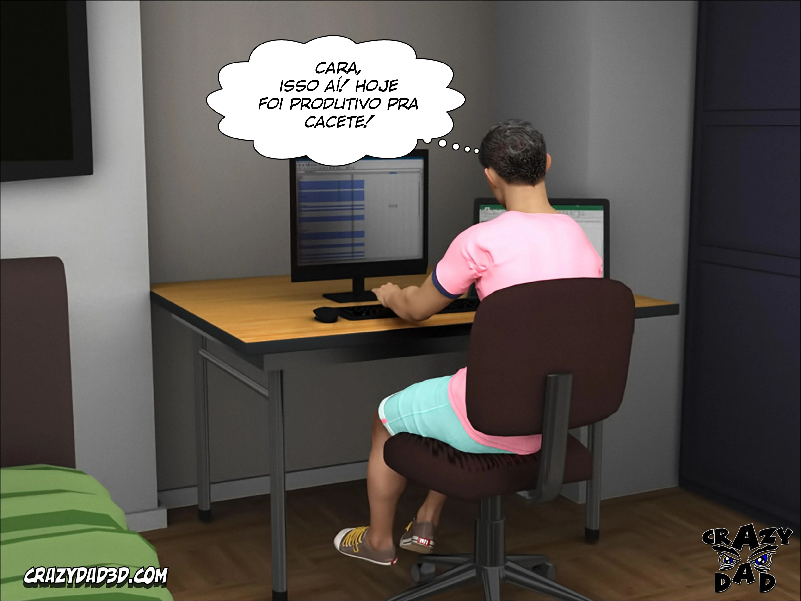 Hentai 3D 2019: Mãe desejo proibido – Hentai Incesto – PT-BR
