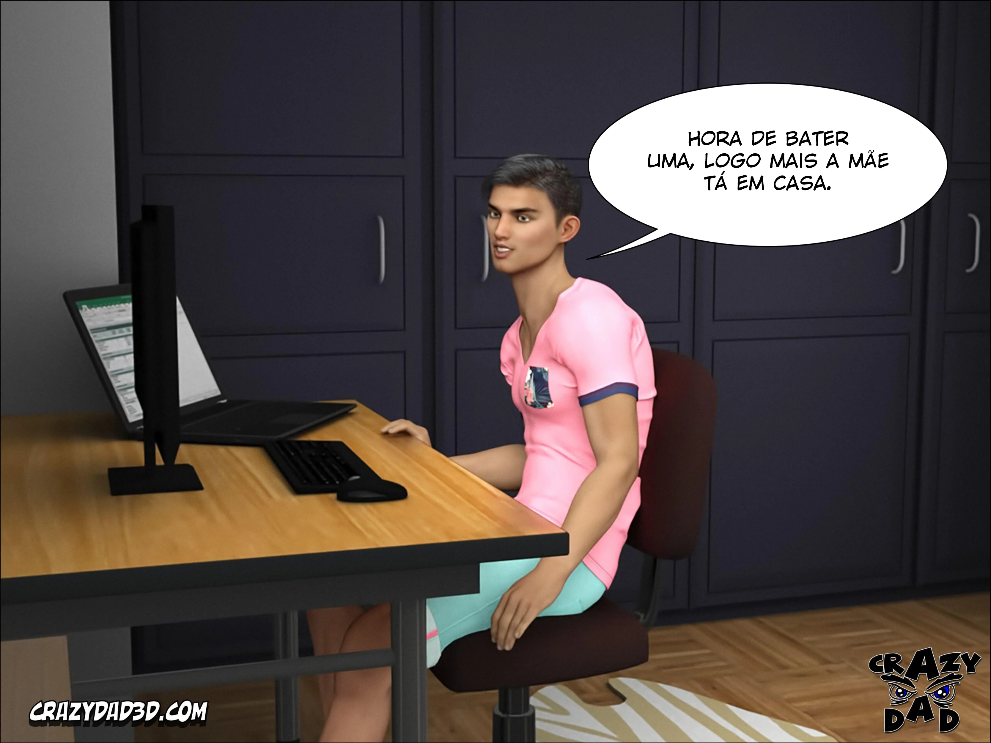 Hentai 3D 2019: Mãe desejo proibido – Hentai Incesto – PT-BR