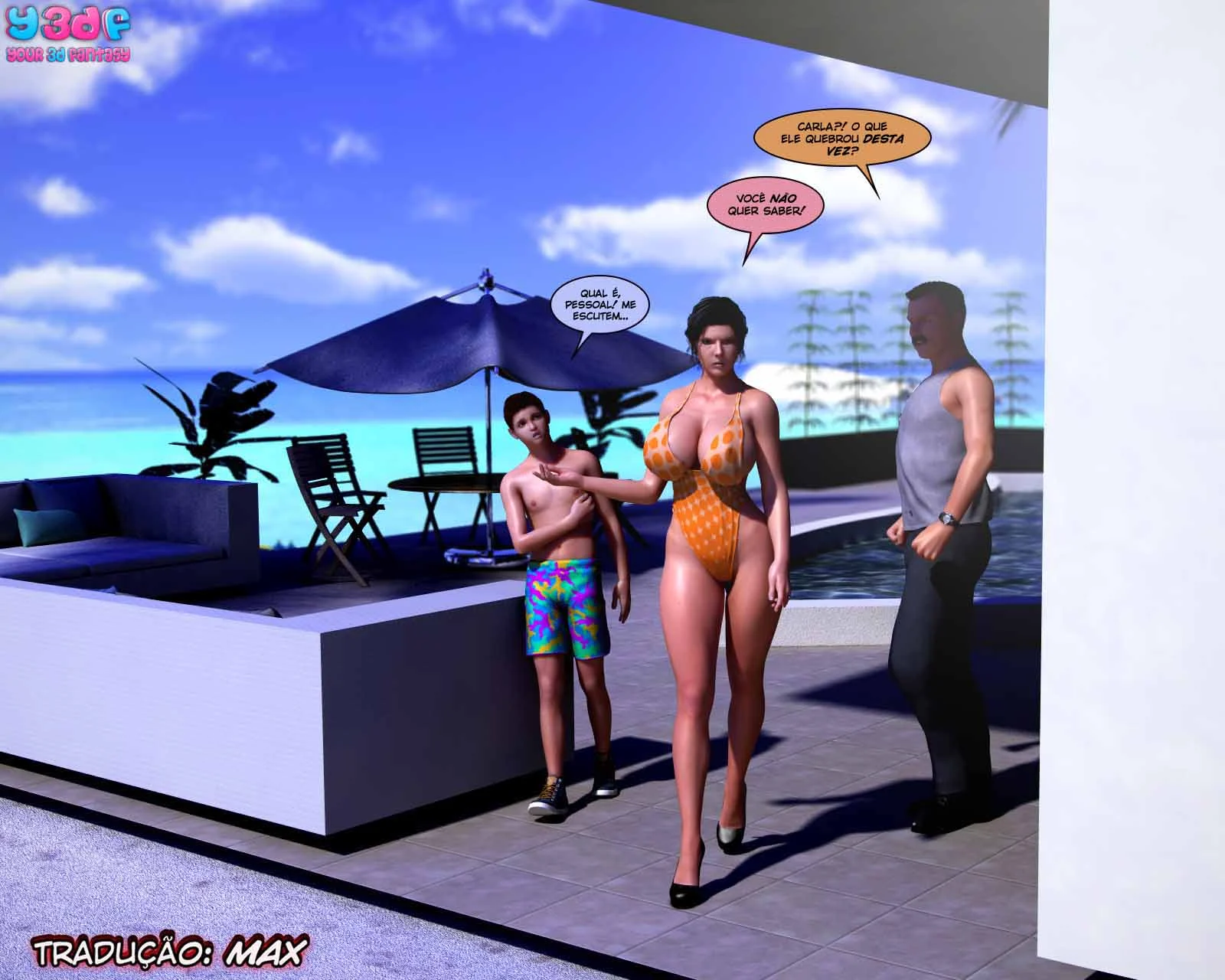 Hentai 3D incesto mãe e filho pornô HQ – Hentai 3D – Traduzido