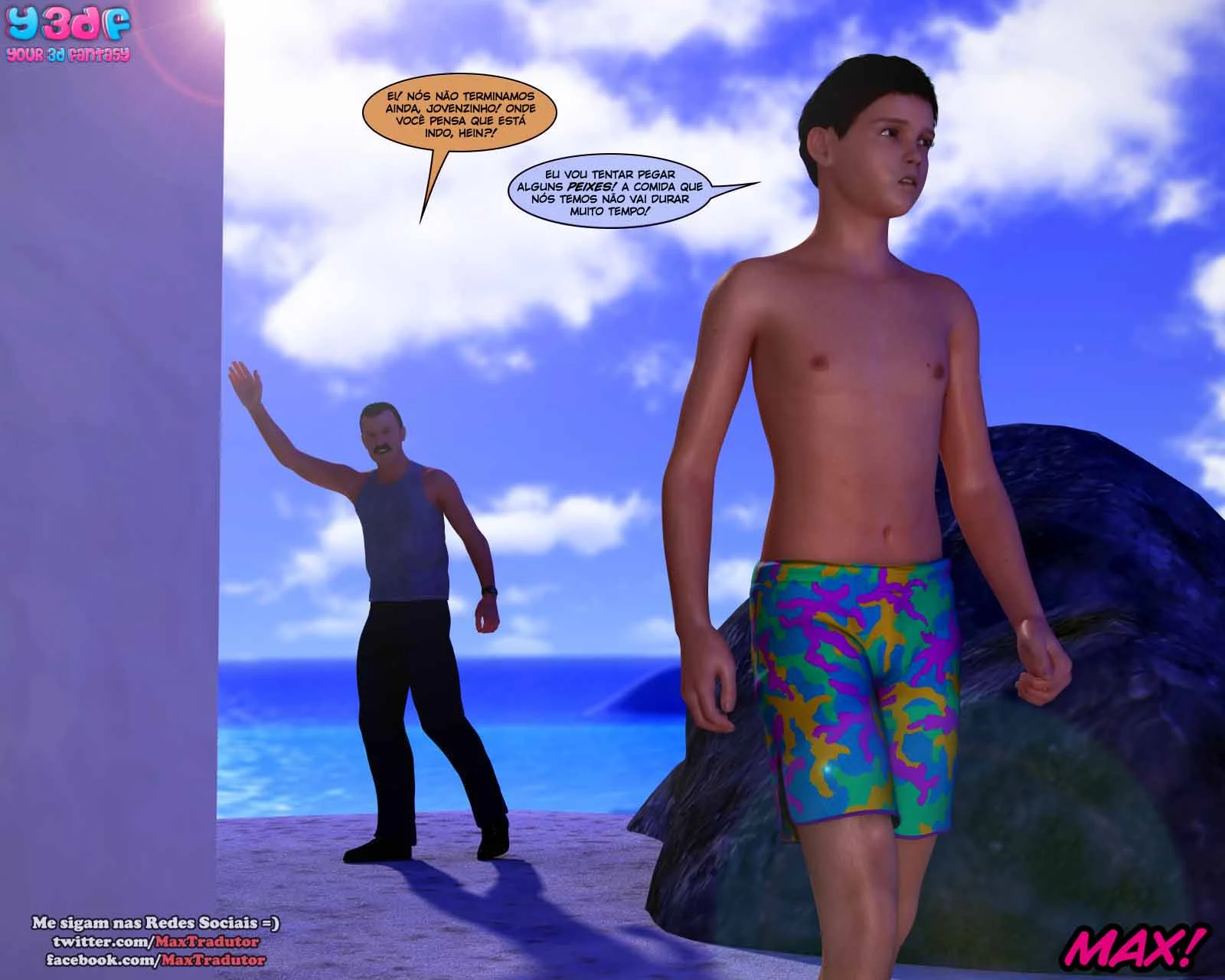 Hentai 3D incesto mãe e filho pornô HQ – Hentai 3D – Traduzido