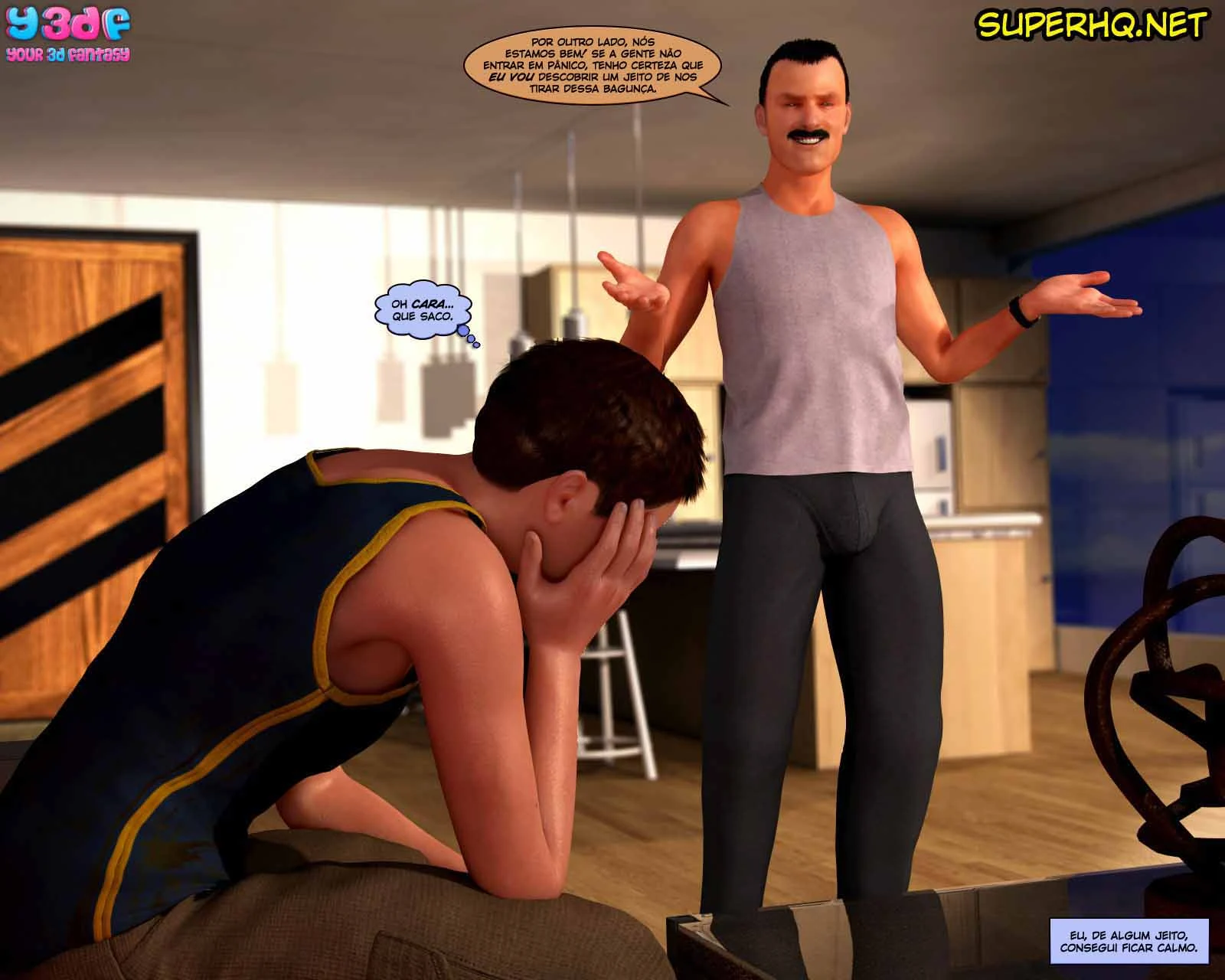 Hentai 3D incesto mãe e filho pornô HQ – Hentai 3D – Traduzido