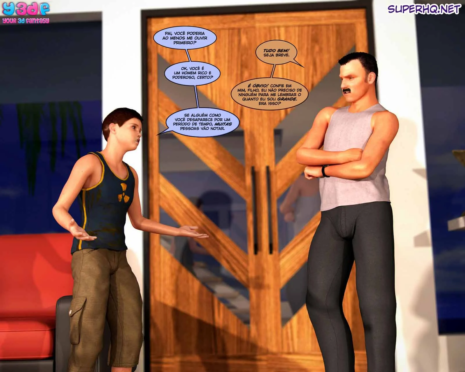 Hentai 3D incesto mãe e filho pornô HQ – Hentai 3D – Traduzido
