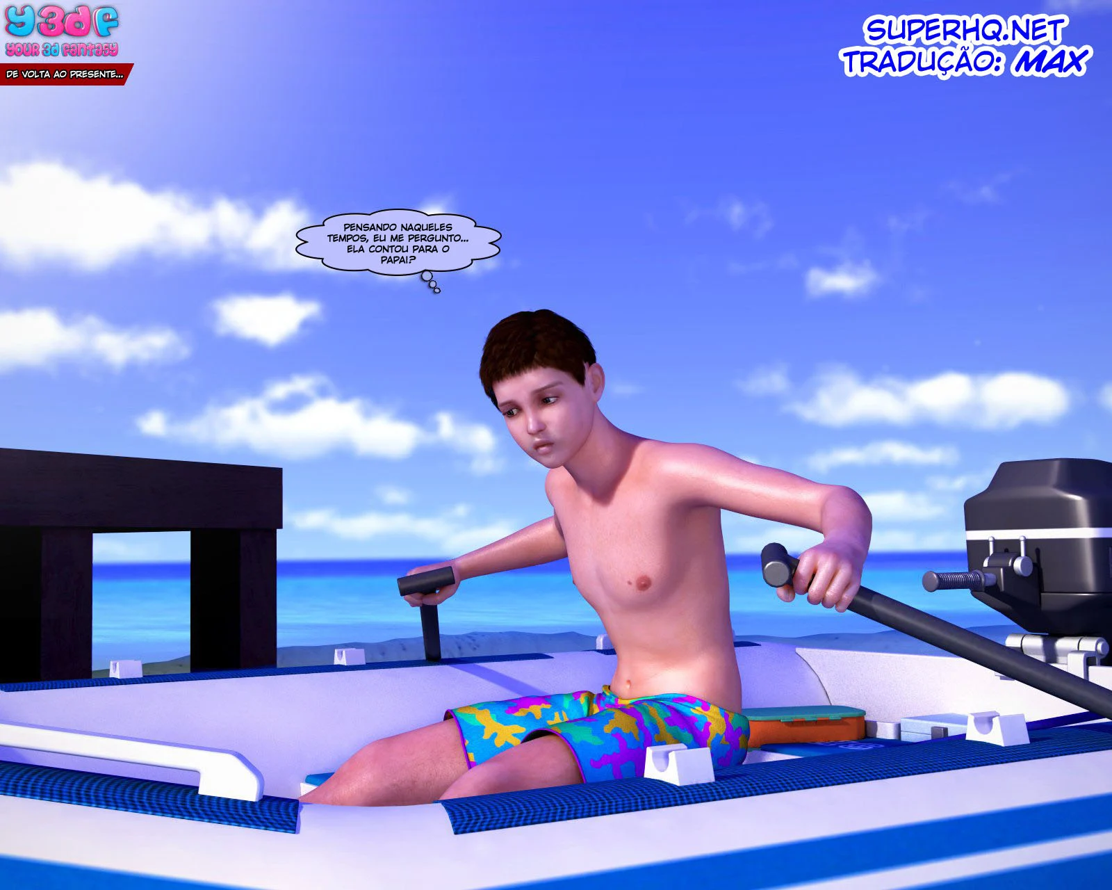 Hentai 3D incesto mãe e filho pornô HQ – Hentai 3D – Traduzido