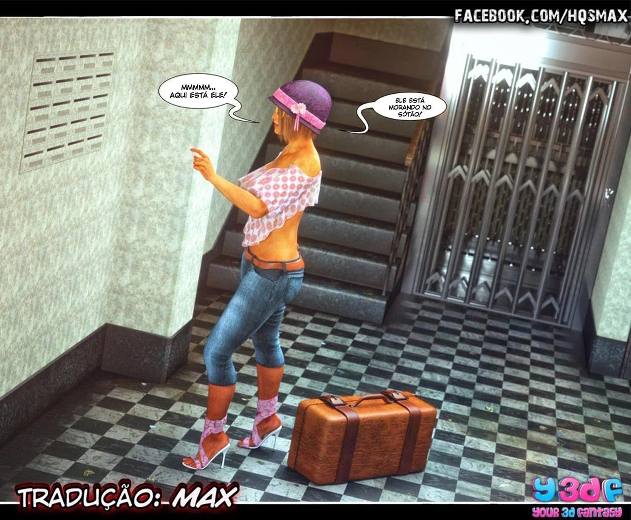 Hentai 3D incesto: Quadrinhos eróticos de sexo com a mamãe – Hentai 3D – Tradução Em Português