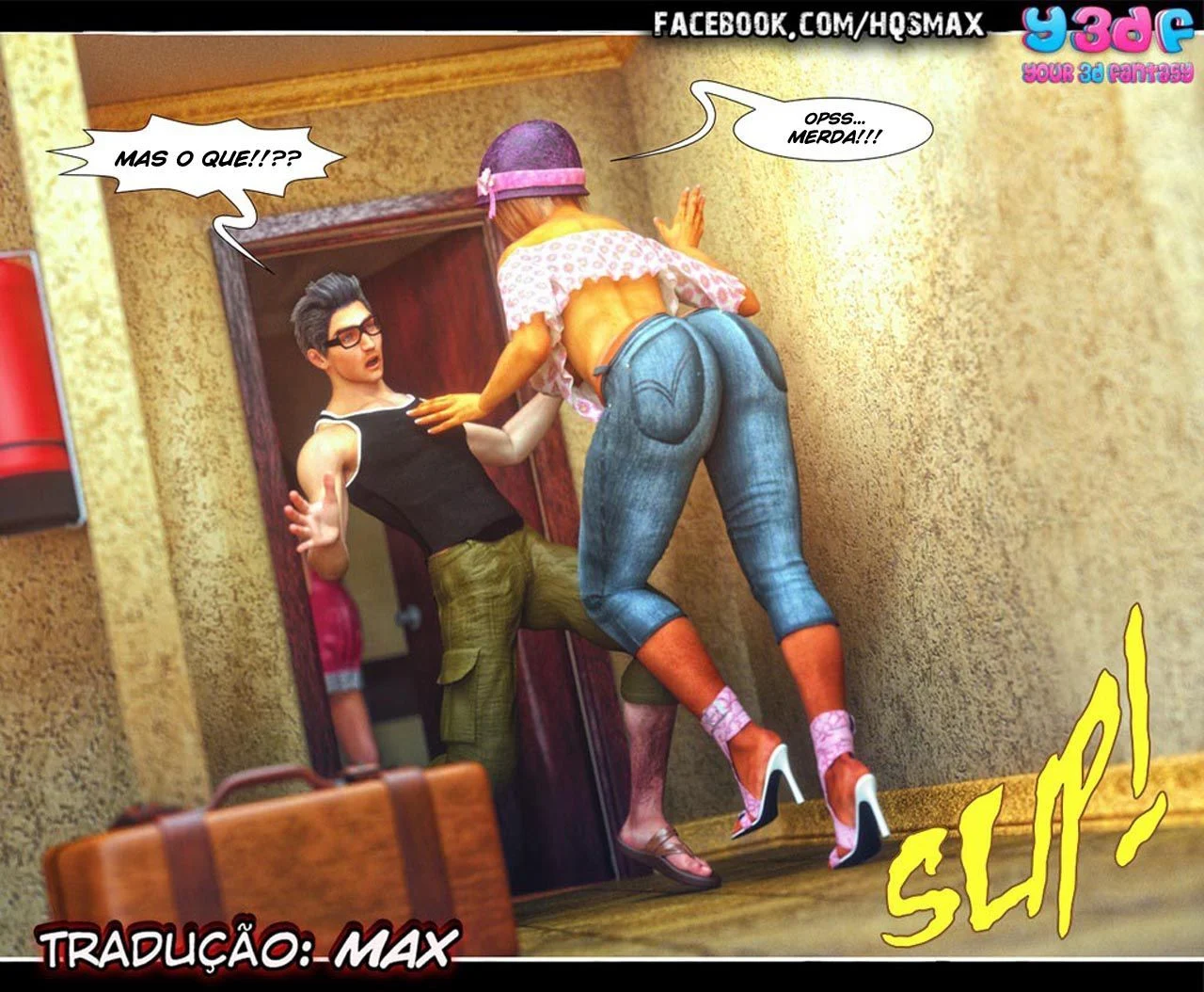 Hentai 3D incesto: Quadrinhos eróticos de sexo com a mamãe – Hentai 3D – Tradução Em Português