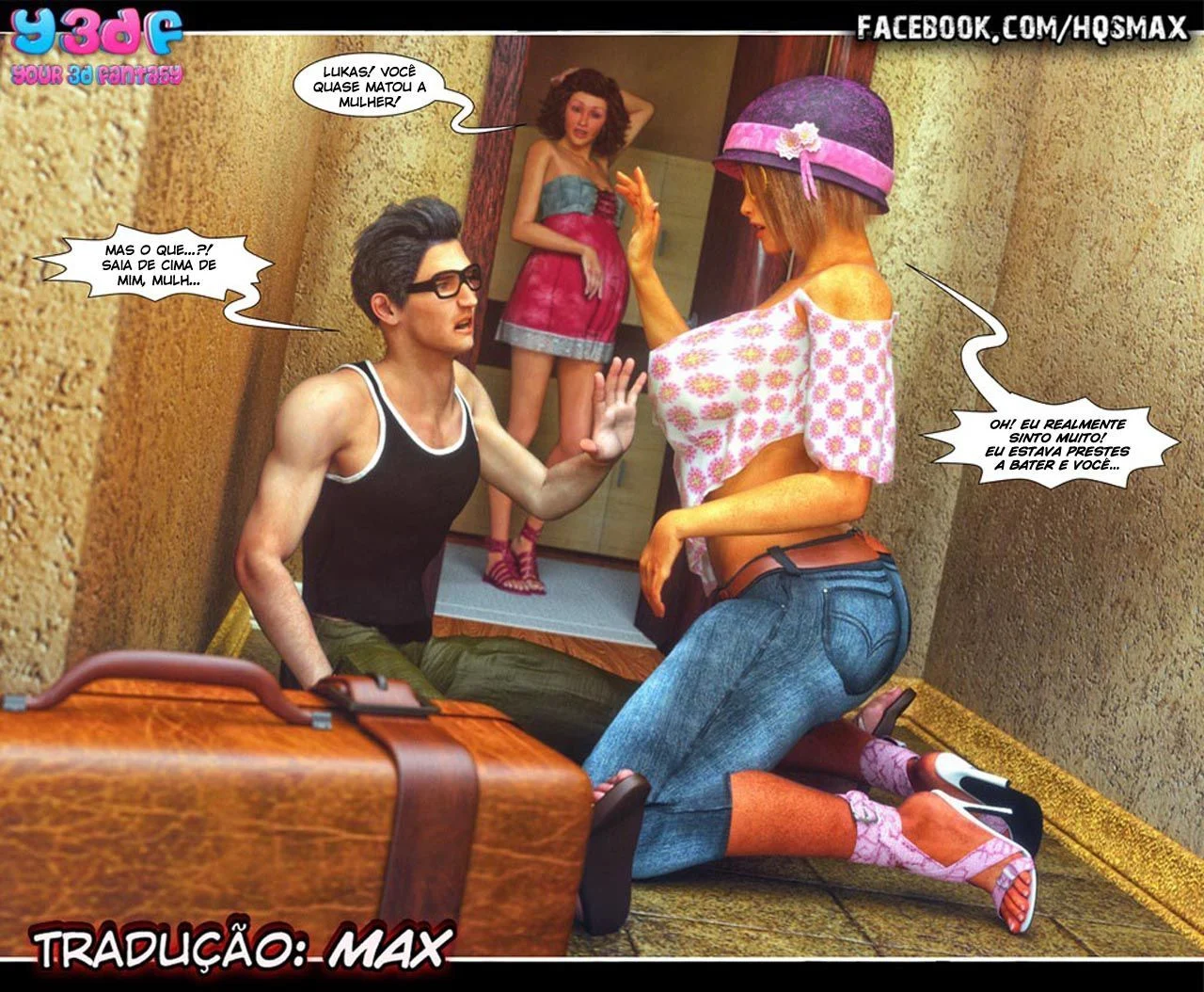 Hentai 3D incesto: Quadrinhos eróticos de sexo com a mamãe – Hentai 3D – Tradução Em Português