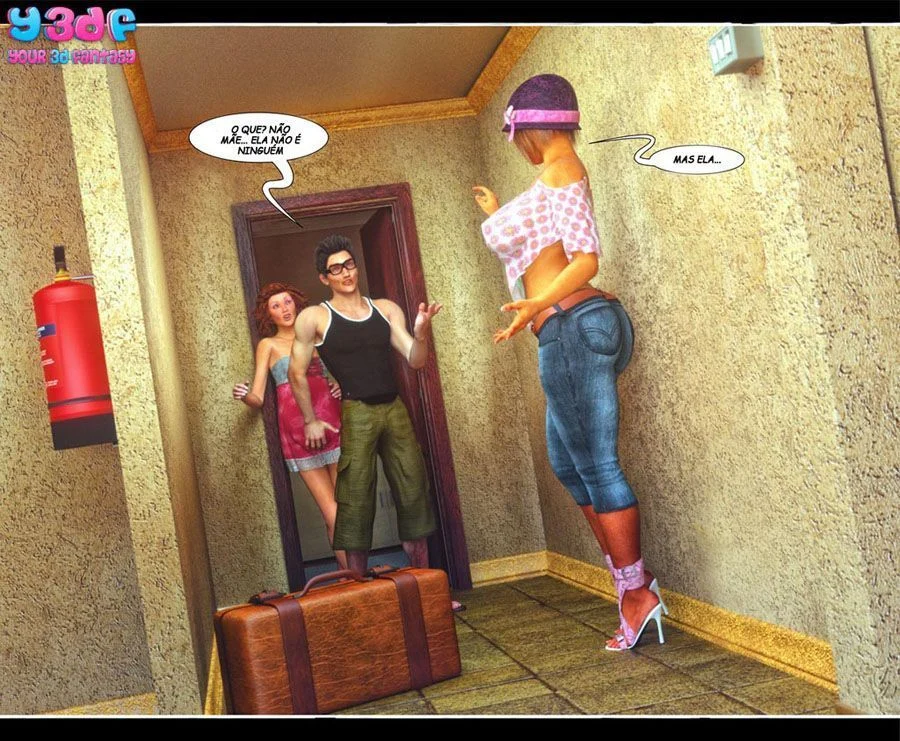 Hentai 3D incesto: Quadrinhos eróticos de sexo com a mamãe – Hentai 3D – Tradução Em Português